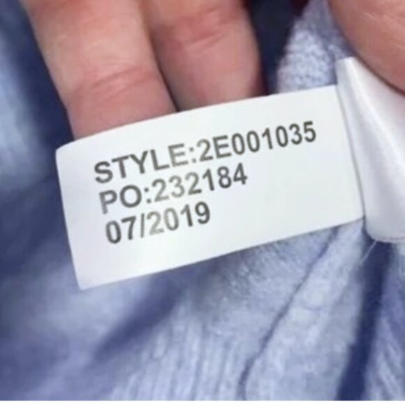 Vineyard Vines Sky Blue Wool Blend Hooded Pullover Sweater M Nautical Beach - Picture 9 of 9